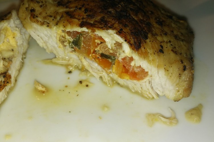 Putenbrustfilet mit Tomate-Mozzarella-Füllung